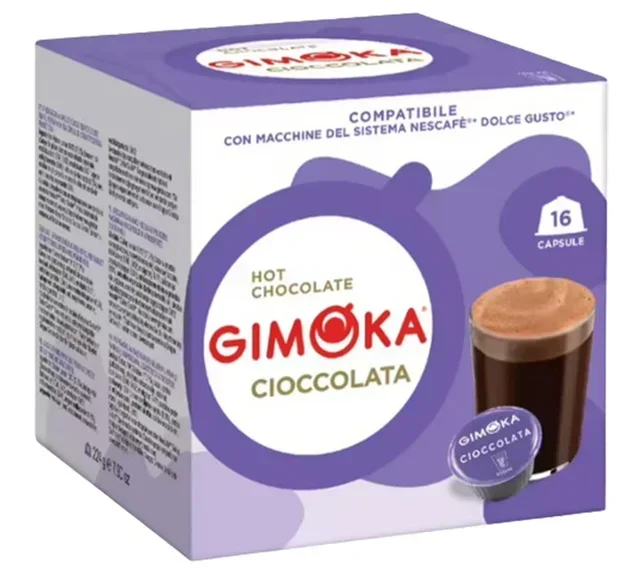 GIMOKA Cioccolata 96 kapszula Nescafé* Dolce Gusto* kompatibilis