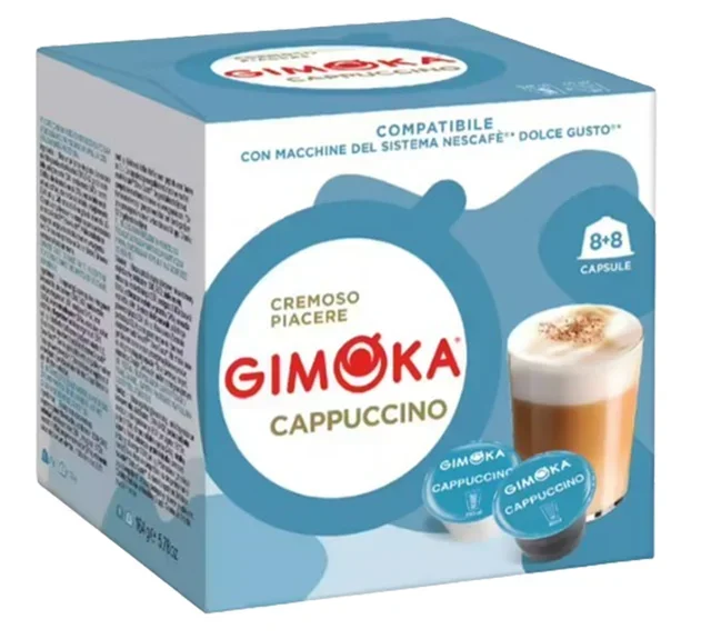 96 db GIMOKA kapszula Nescafé* Dolce Gusto* Classic Cappuccino kompatibilis