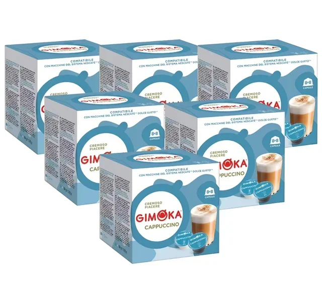 96 db GIMOKA kapszula Nescafé* Dolce Gusto* Classic Cappuccino kompatibilis