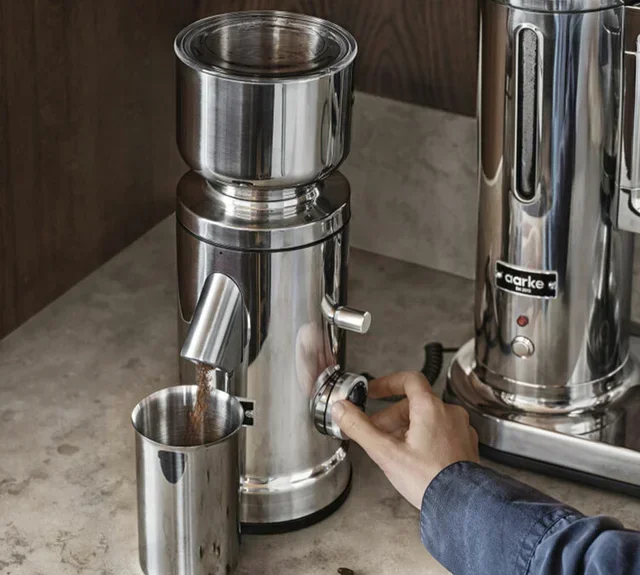 AARKE AAA1340 Electric Coffee Grinder Steel