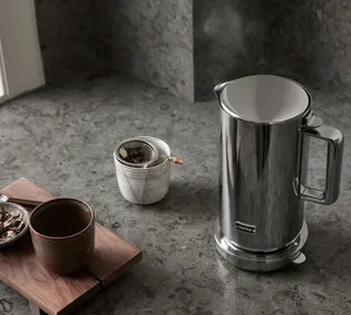 AARKE Edelstahl-Wasserkocher AAA1240 mit Temperatureinstellung