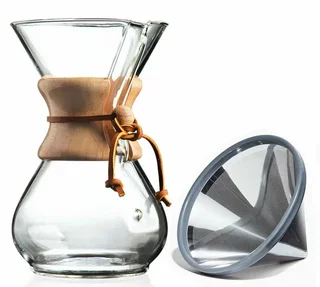 Filtro Professionale Able Kone Acciaio Inox - Chemex 6-8 Tazze