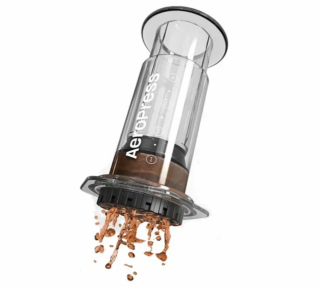 AEROPRESS Clear portable coffee maker transparent