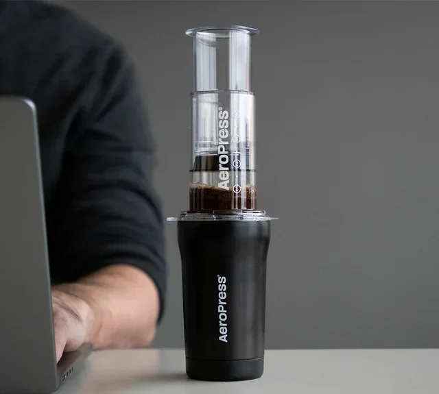 AEROPRESS GO Plus Black Portable Coffee Maker
