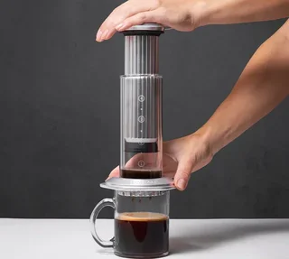 AEROPRESS Premium PR005 Prata - Máquina de café portátil