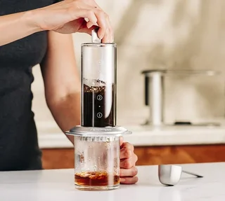 AEROPRESS Premium PR005 Prata - Máquina de café portátil