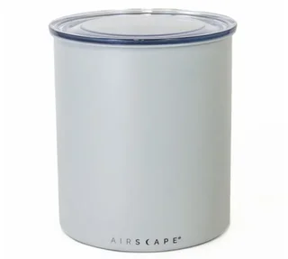 Airscape 1 kg matte grey metal storage canister