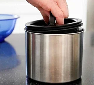 Airscape Posuda za čuvanje 250g - Srebrna inox