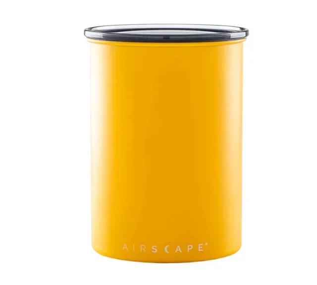 Airscape Kutija za Čuvanje 500g Mat Žuta Od Nerđajućeg Čelika