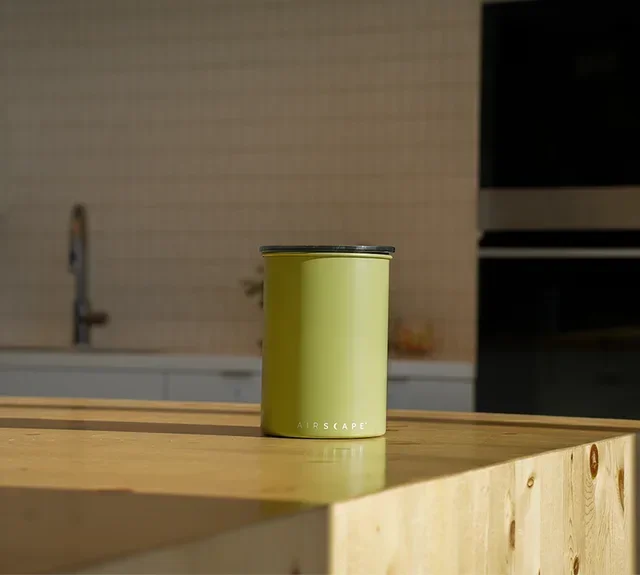 Barattolo AIRSCAPE 500g - Coperchio brevettato sottovuoto - Lichene