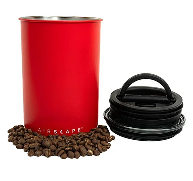 Airscape Aufbewahrungsdose 500g matt kirschrot