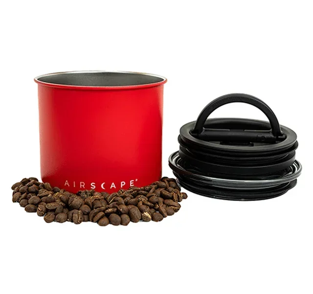 Airscape Aufbewahrungsdose 250g - Mattes Kirschenrot