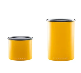 Airscape oppbevaringssett gul matt 250g og 500g