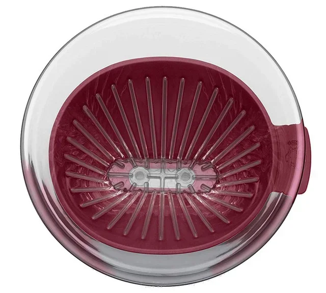 Gocciolatore Alfi 2 Tazze Silicone/Tritan per Caffè Manuale – Rosso