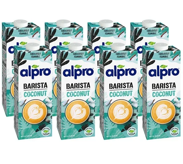 ALPRO Bevanda Vegetale al Cocco per Baristi 1L x8