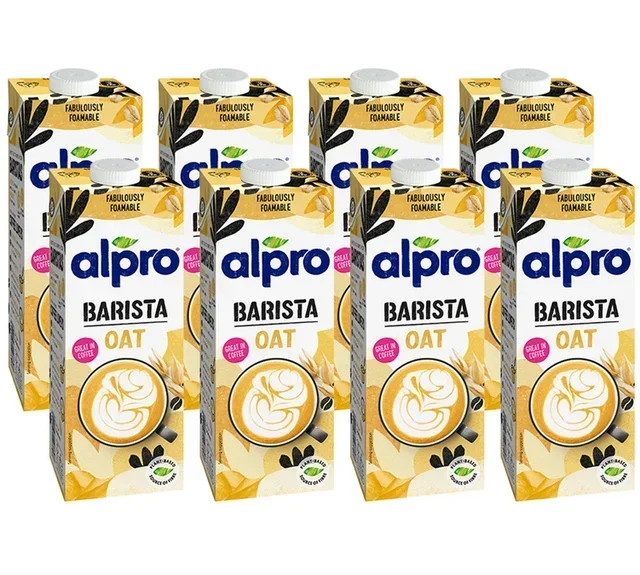 ALPRO Bevanda all'Avena da Barista Confezione 8x1L