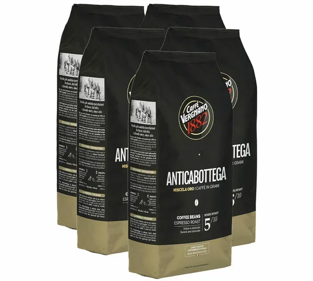 Antica Bottega 5 Kg Whole Bean Coffee for Professionals - CAFFÈ VERGNANO