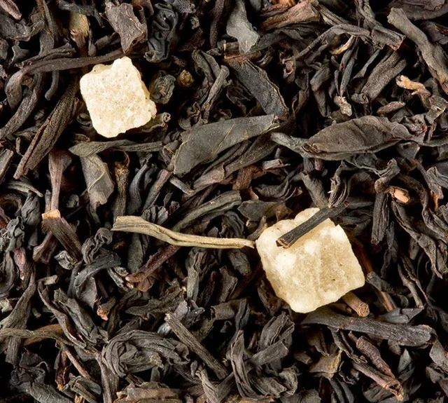 Zwarte thee met perzik-abrikozenaroma - losgewicht, 100 g - DAMMANN FRÈRES