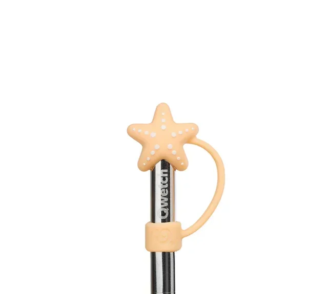 Szilágyi szívószálhegy tengericsillag dizájnnal - QWETCH Travel Cup