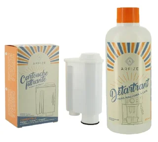 ARFIZE комплект за поддръжка за кафемашини със зърна за касета Brita Intenza+ Philips / Saeco / Gaggia