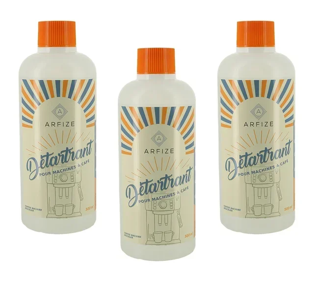 Set 3 Decalcificanti ARFIZE Multi-dose 500ml per DeLonghi
