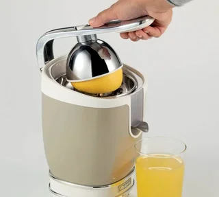 ARIETE Beige Lever Electric Citrus Juicer