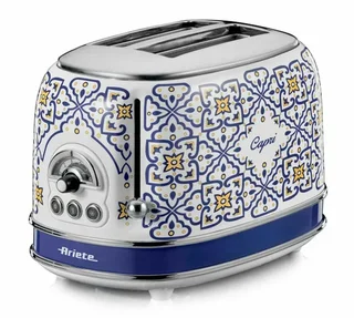 ARIETE Capri Breakfast Bundle: 2-Slice Toaster &amp; 1.7L Kettle