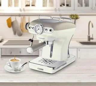 ARIETE Espresso Vintage 1389 Espresso Machine - Beige