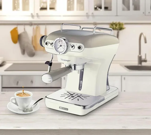 ARIETE Espresso Vintage 1389 Espresso Machine - Beige