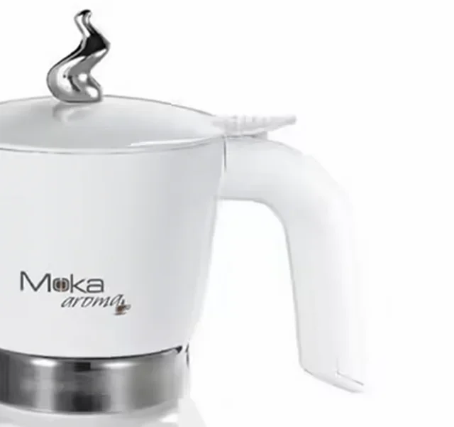 Ariete Moka Aroma Elettrica wit - Elektrisch Italiaans koffiezetapparaat 4 kopjes