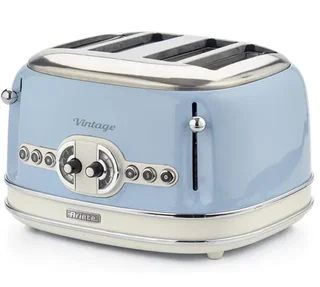 Brödrost - Vintage 156 4 skivor Blå - 00C015604AR0 - ARIETE
