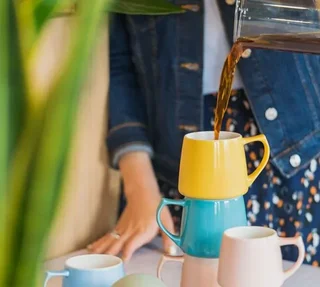 Aroma Cup Yellow - ORIGAMI