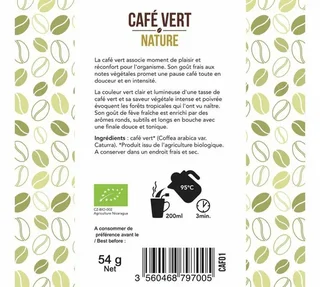 Био Зелено Кафе - 18 сашета - AROMANDISE