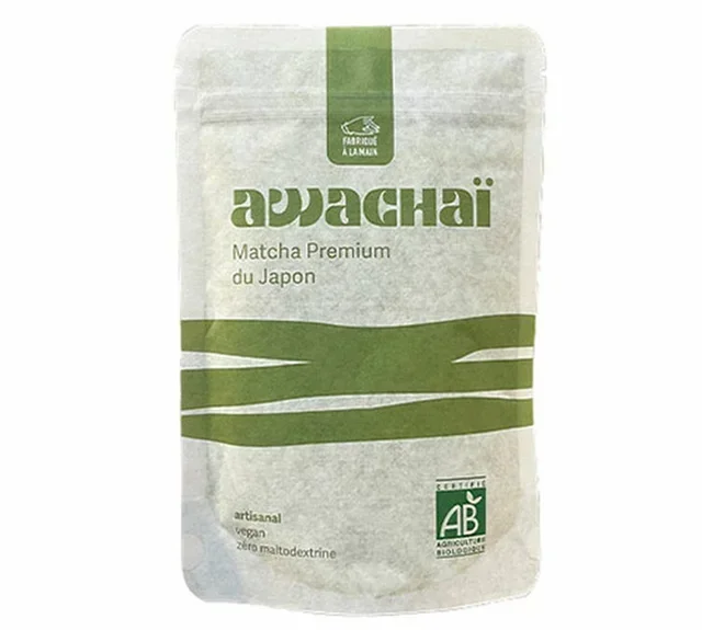 AWACHAÏ Premium Matcha iz Japana - Ručno Rađeni Veganski Bio 100g U Rasutom Stanju