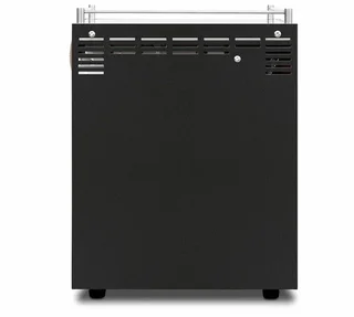 ASCASO Steel Uno PID espressokone mustana puuviimeistelyllä