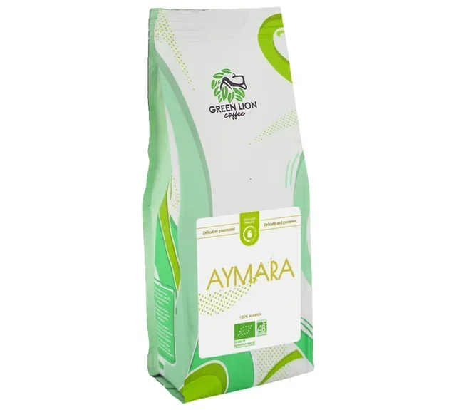 Aymara Bio 1kg – Chicchi di caffè arabica – GREEN LION COFFEE
