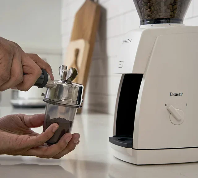 BARATZA Encore ESP white electric coffee grinder