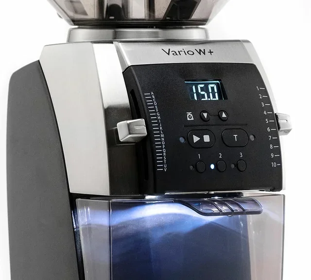 BARATZA Vario W+ zwarte elektrische koffiemolen