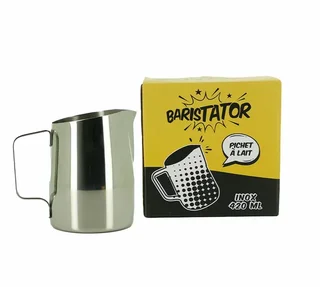 BARISTATOR Edelstahl-Milchkännchen 42 cl