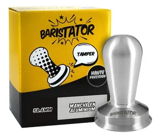 BARISTATOR 58.6mm Aluminium Tamper – Kampioensprecisie