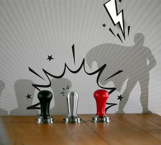 BARISTATOR 58.6mm Aluminium Tamper – Kampioensprecisie