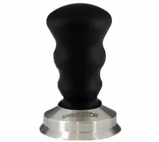Professionele BARISTATOR Koffietamper 58.6mm – Zwarte Aluminium Handgreep Hoogwaardig