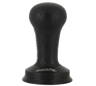 Професионален тампер BARISTATOR 58,6 мм с черна дървена дръжка и антистатична основа