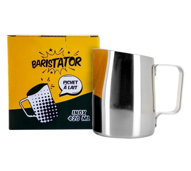 Caraffa BARISTATOR Acciaio Inox Professionale 42 cl