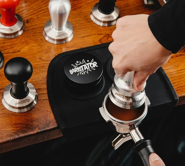 BARISTATOR Torque Tamper 57.3 mm — Stainless Steel Base