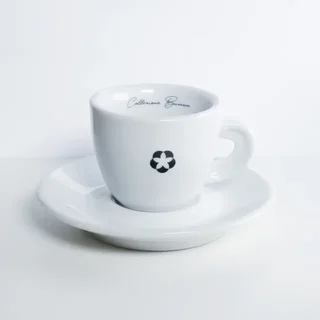 Conjunto 6 Xícaras e Pires Espresso Bazzara