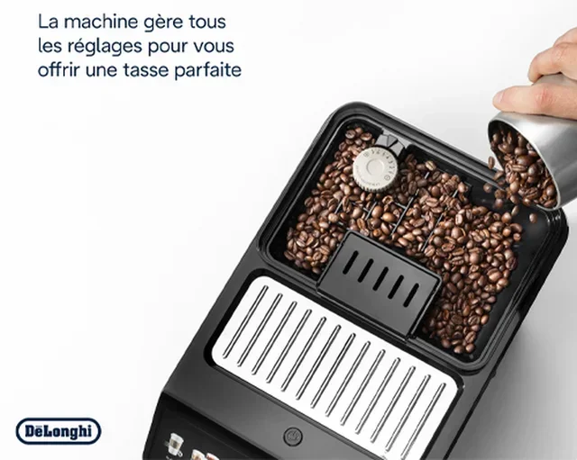 Macchina Caffè Automatica DELONGHI Eletta Explore 450.65.G Grigio + Kit Caffè 6 Mesi