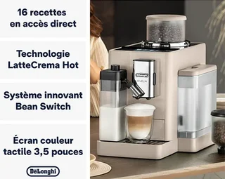 Helautomatisk Kaffemaskin DELONGHI Rivelia - FEB 4455.BG Sandbeige (Latte)