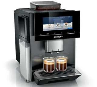 Macchina Caffè Automatica SIEMENS EQ900+ TQ905RZ5 Dark Inox
