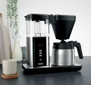 BEEM Direct-brew Thermo Electric Drip Coffee Maker 1.25L + Gift